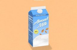 almond milk cover