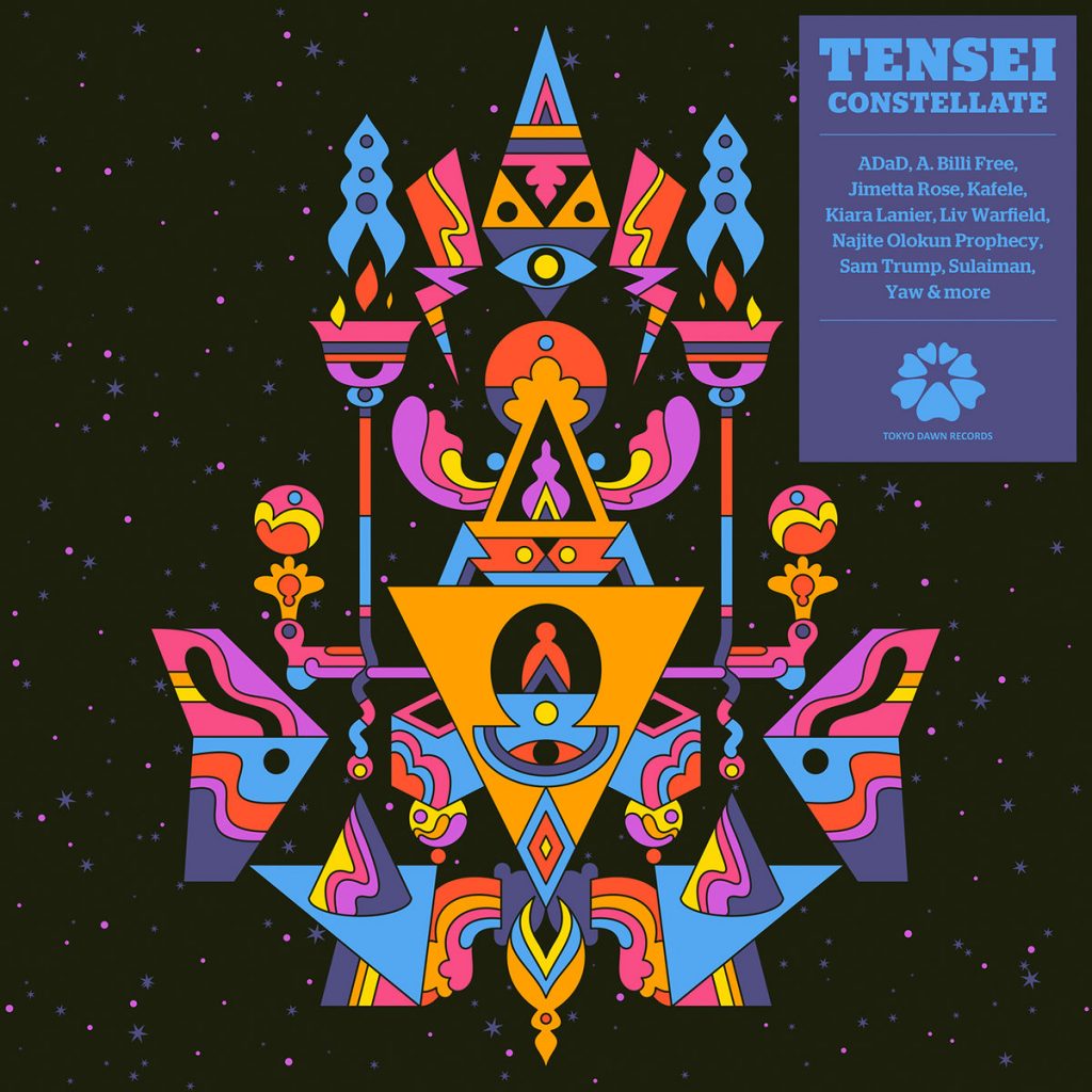Artwork for Tensei's EP Constellate