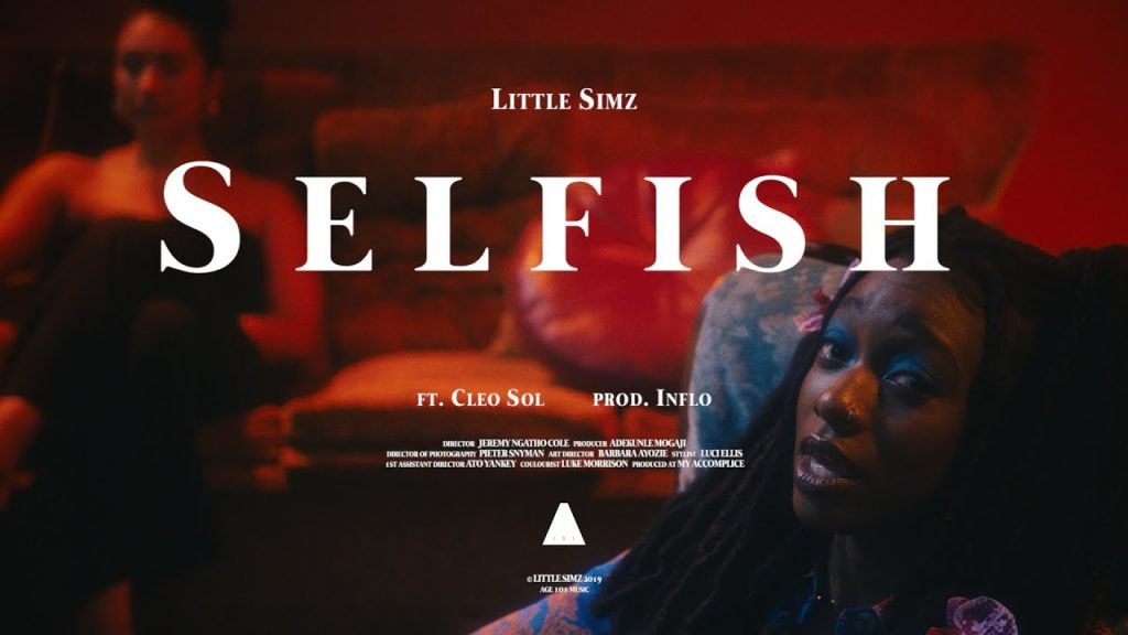 artwork for Little Simz - Selfish feat. Cleo Sol (Official Video)