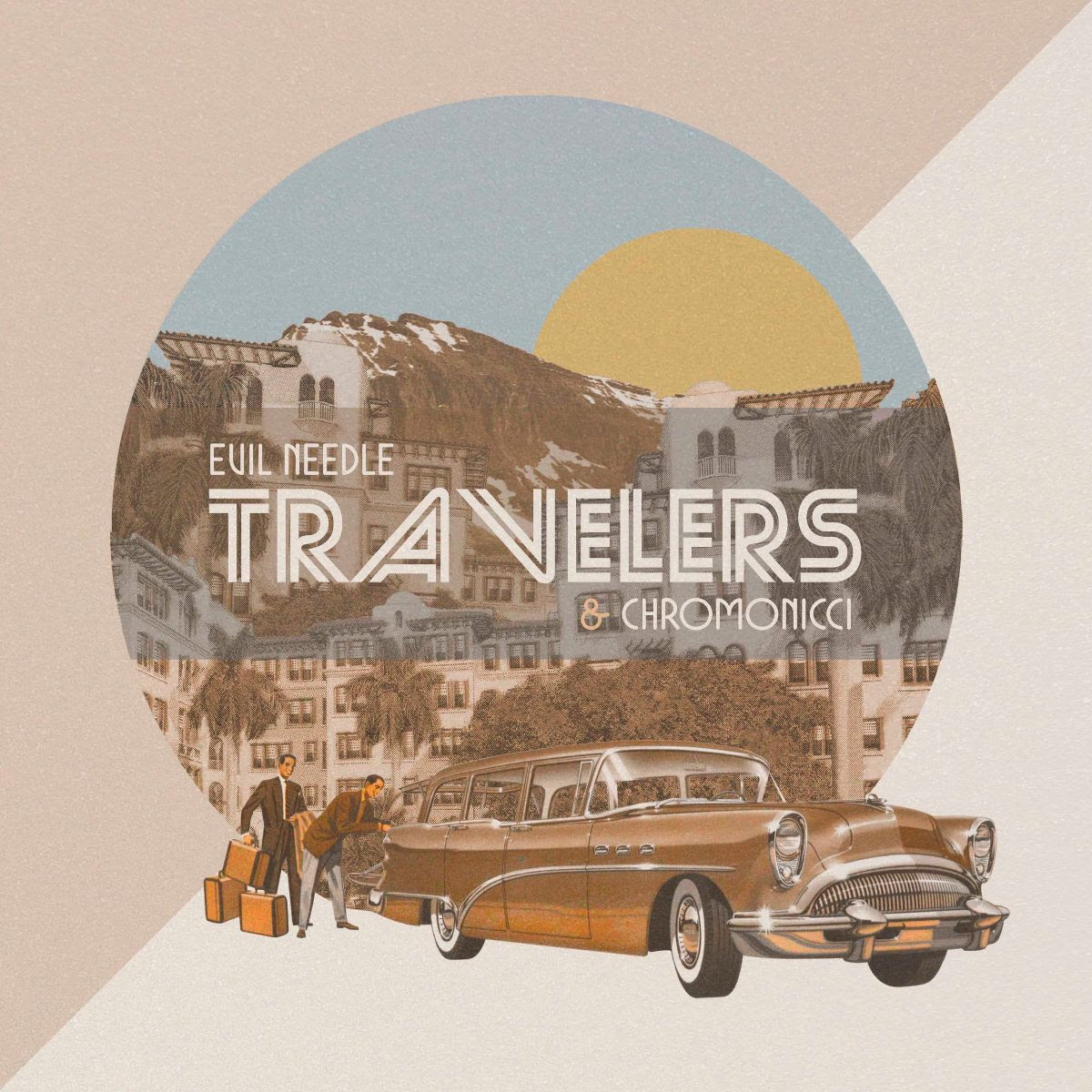 Evil Needle & Chromonicci teamed up for "Travellers" EP