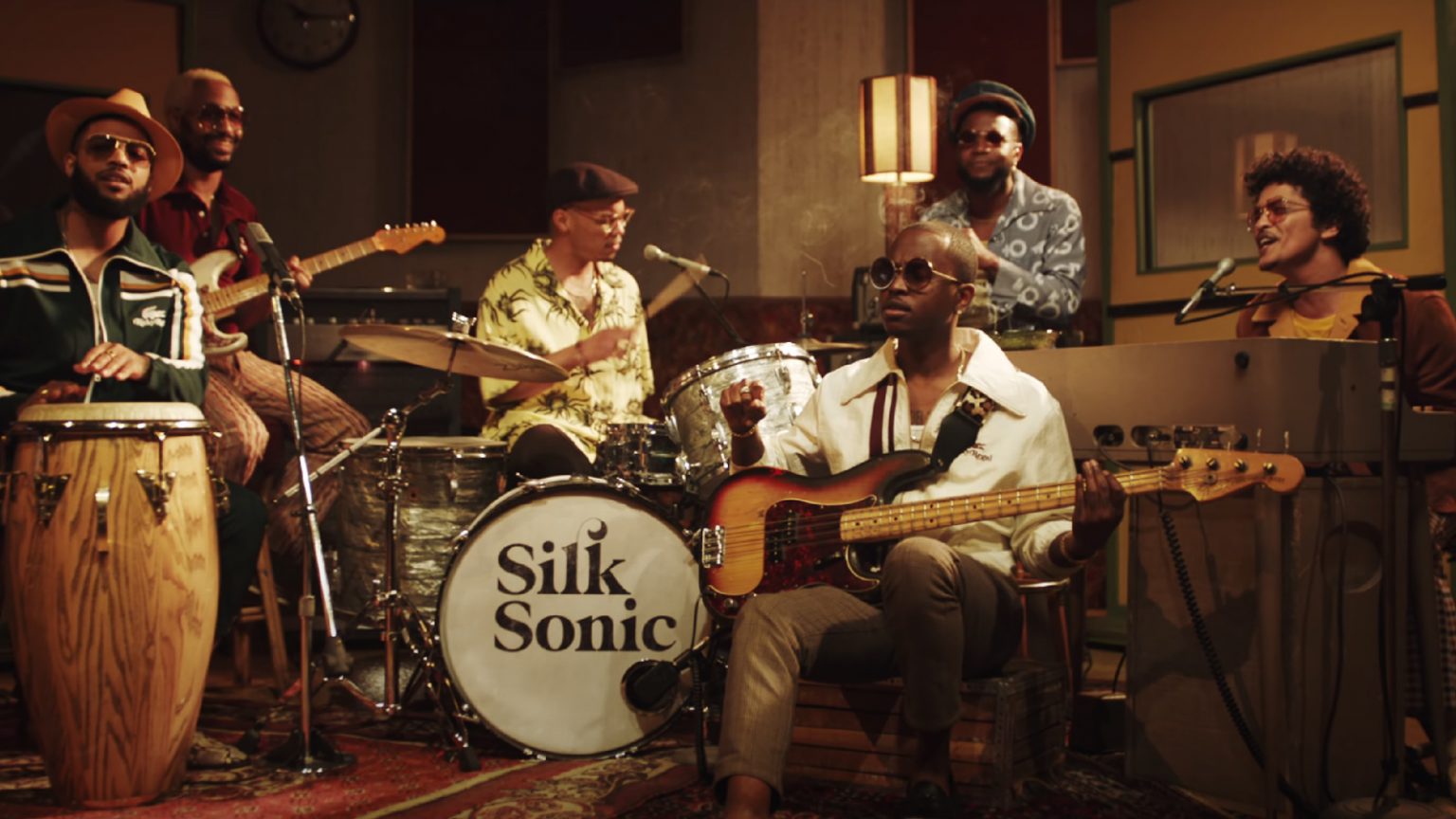 Silk Sonic (Bruno Mars & Anderson .Paak) - Leave the Door Open (Video